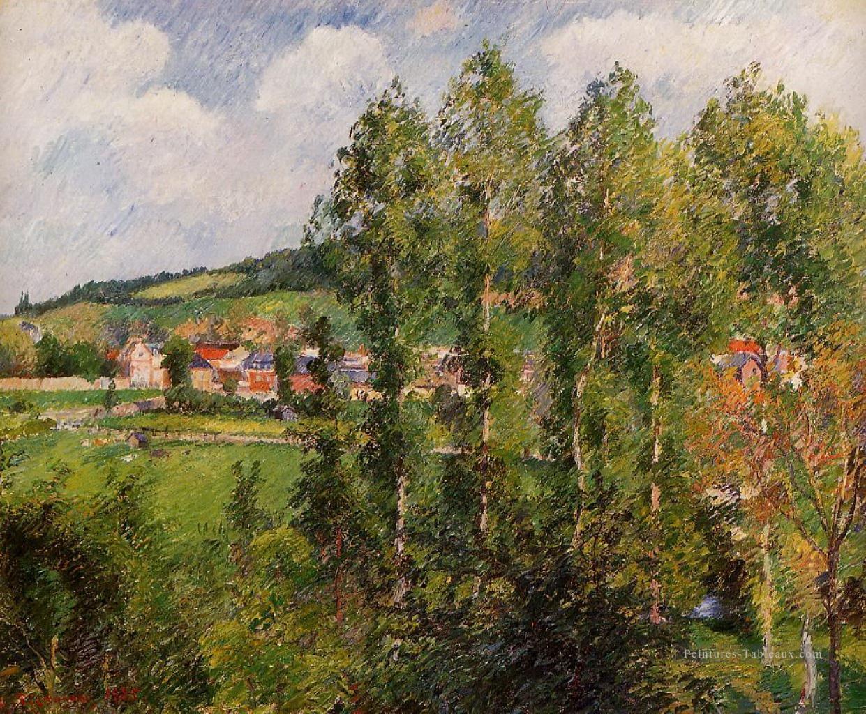 gizors nouvelle section Camille Pissarro paysage Peintures à l'huile